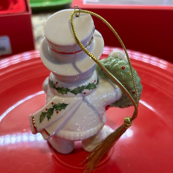 Lenox Snowman ornament - Picture 2 of 5